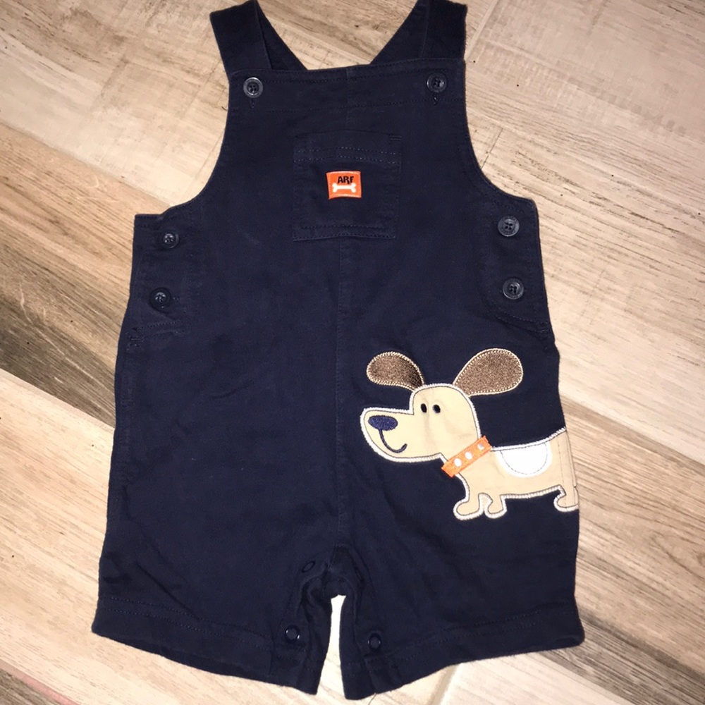 Adorable Carter’s 12m boy Overalls
